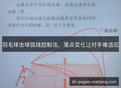 羽毛球击球弧线控制法,落点变化让对手难适应 羽毛球击球弧线控制法,落点变化让对手难适应